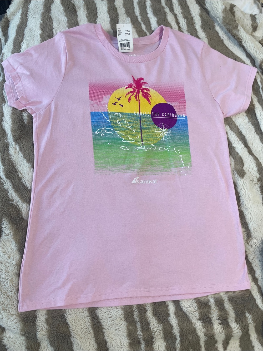 Collectible Carnival Cruise the Caribbean Tee